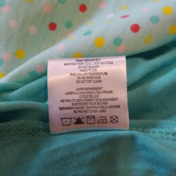 4 Ever Free Green with Polka Dots Reversible Dress - Picture 9 of 10